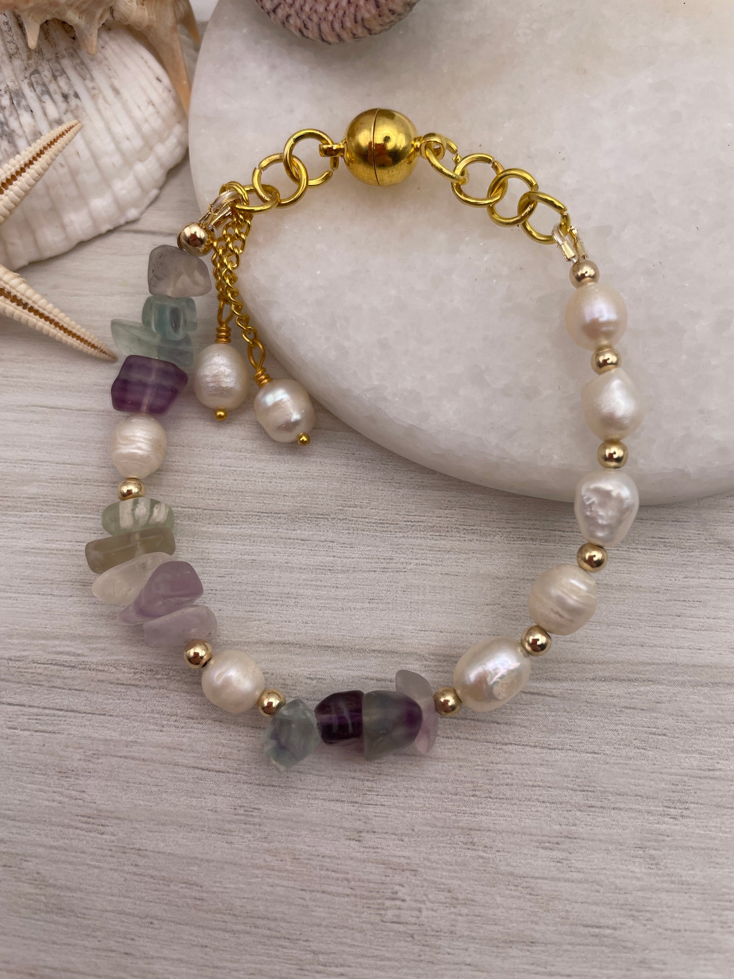 Potato Pearl Gemstone bracelet