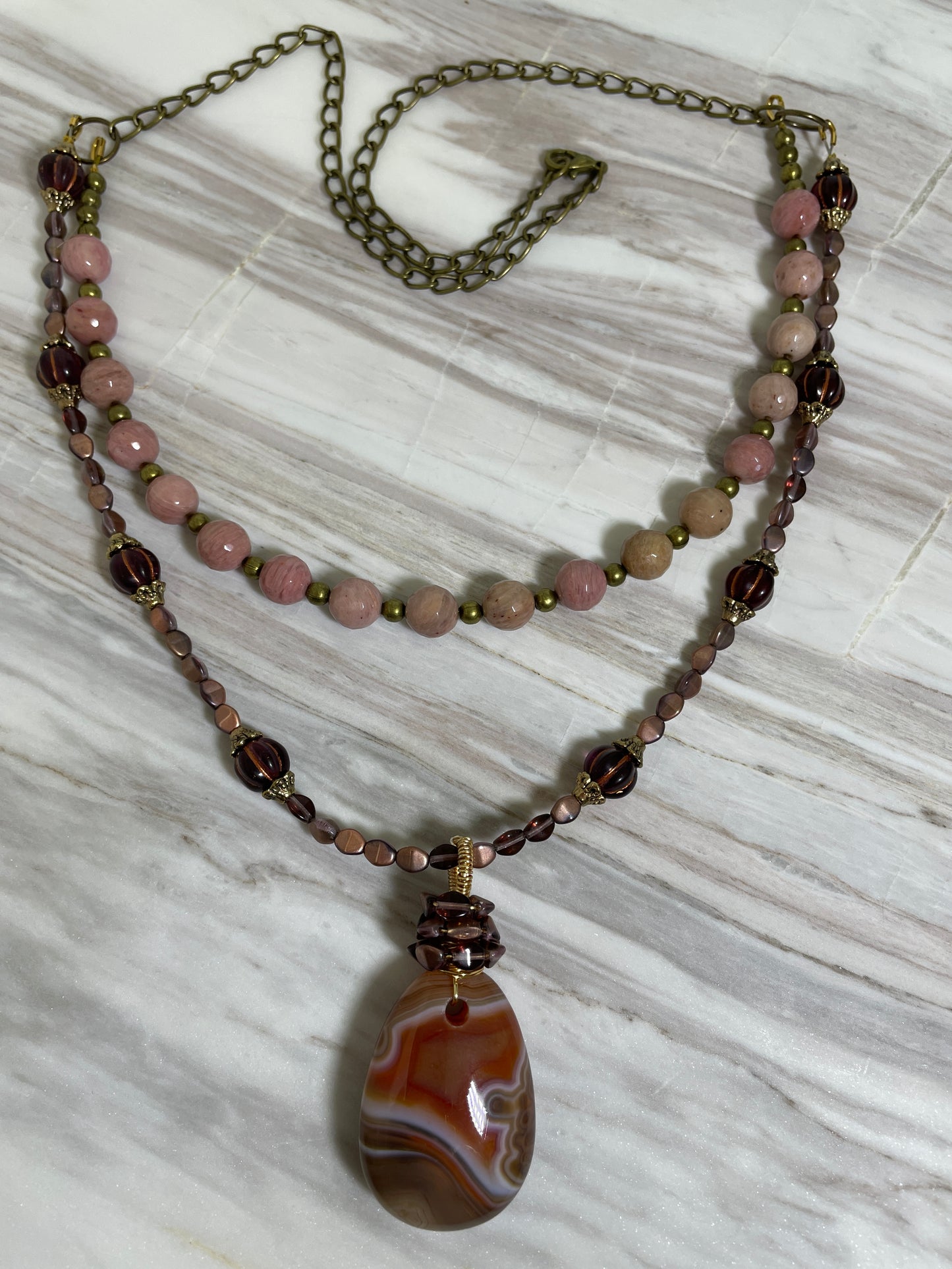 Heat Dyed Carnelian