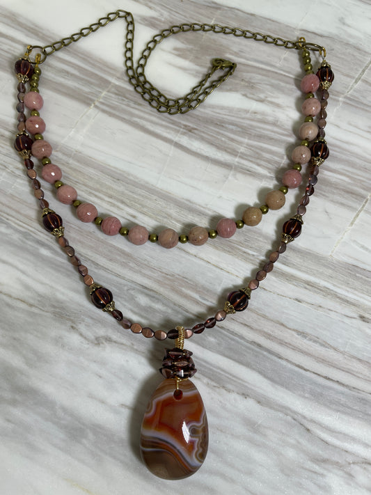 Heat Dyed Carnelian