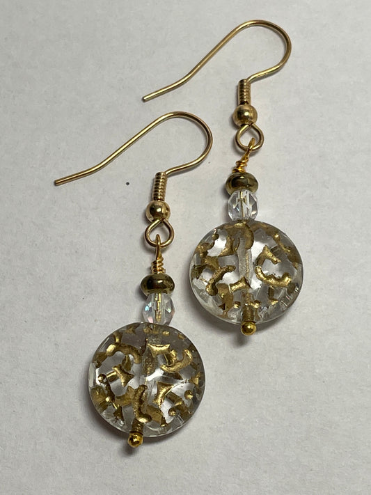 Lacy Coin Earrings