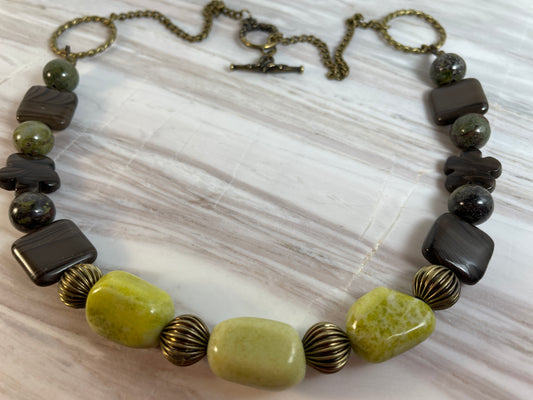 Woodlands Toggle Necklace