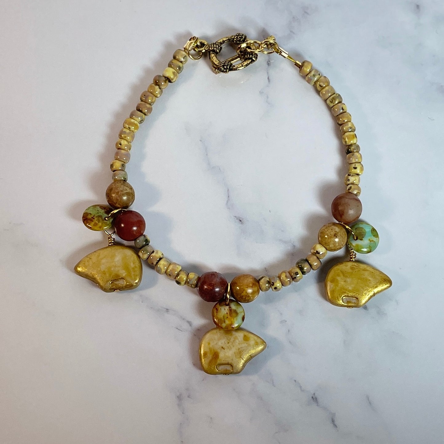 Zuni Bear Bracelet