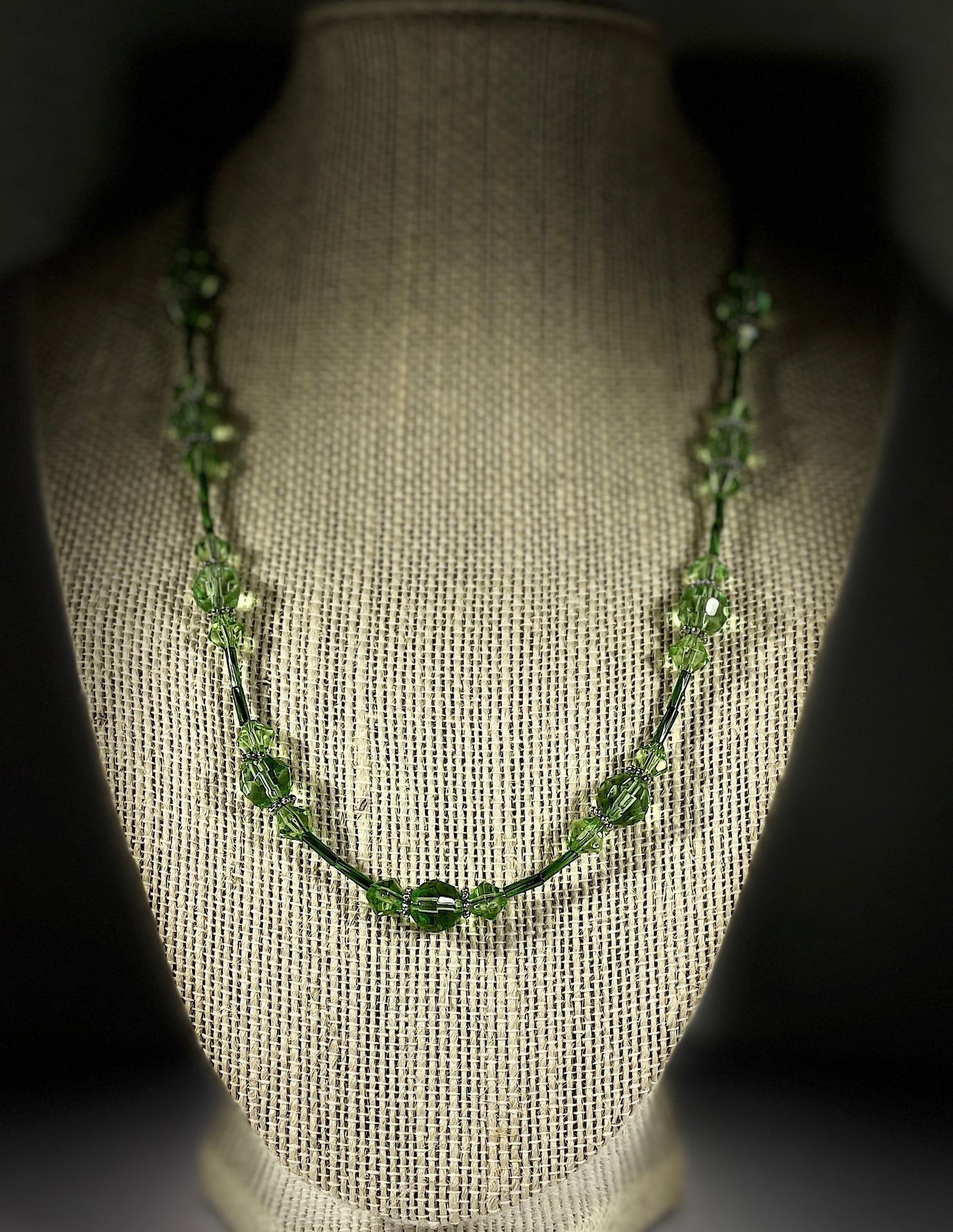 Peridot Stranded Necklace