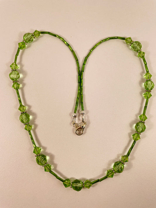 Peridot Stranded Necklace