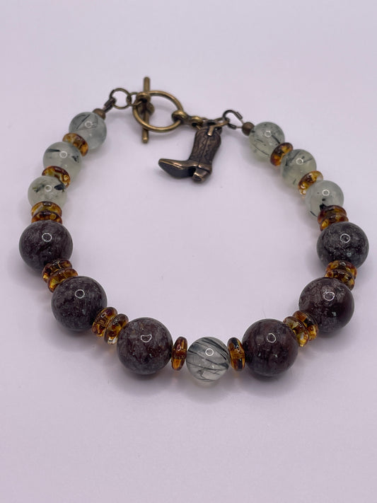 Western Boot Bracelet