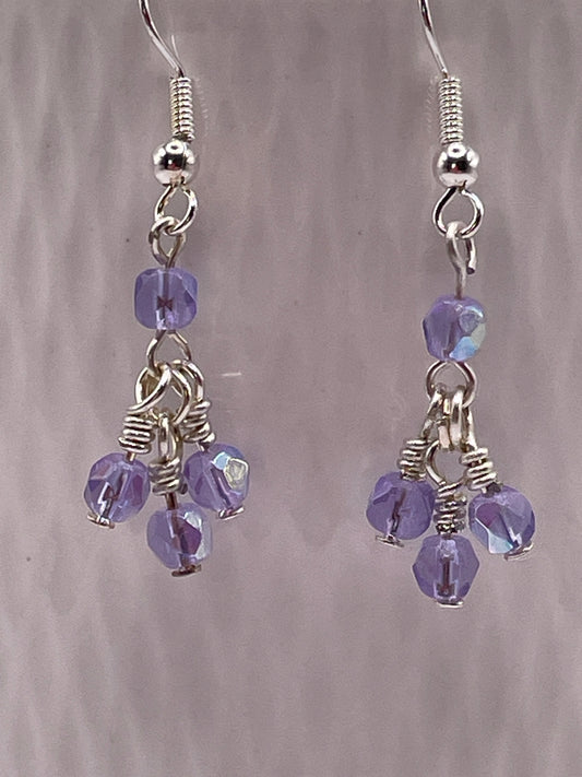 Small Cluster Earrings