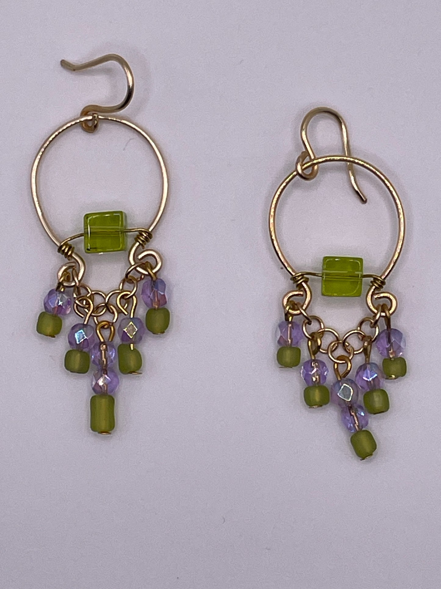 Chandelier Hoop Earrings