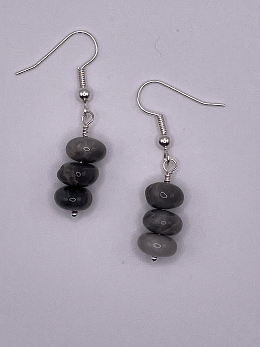 Indian cut Hawk Eye Earrings