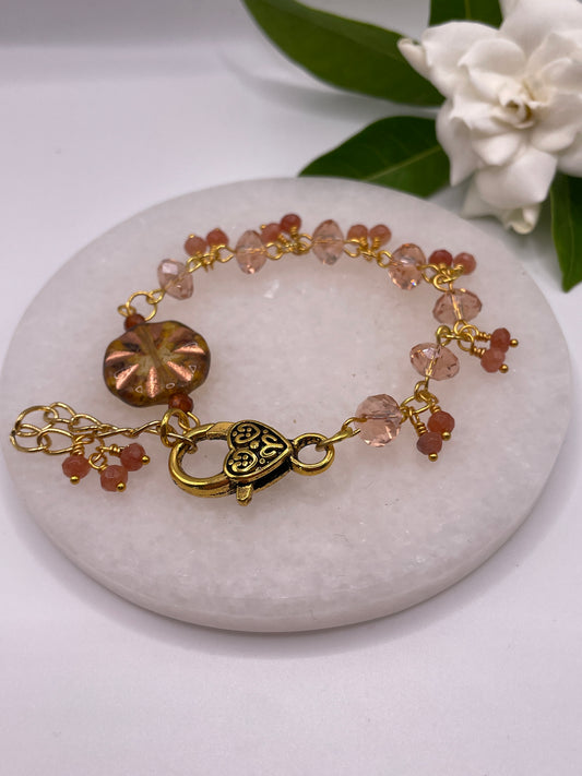 Starburst Coin Bracelet