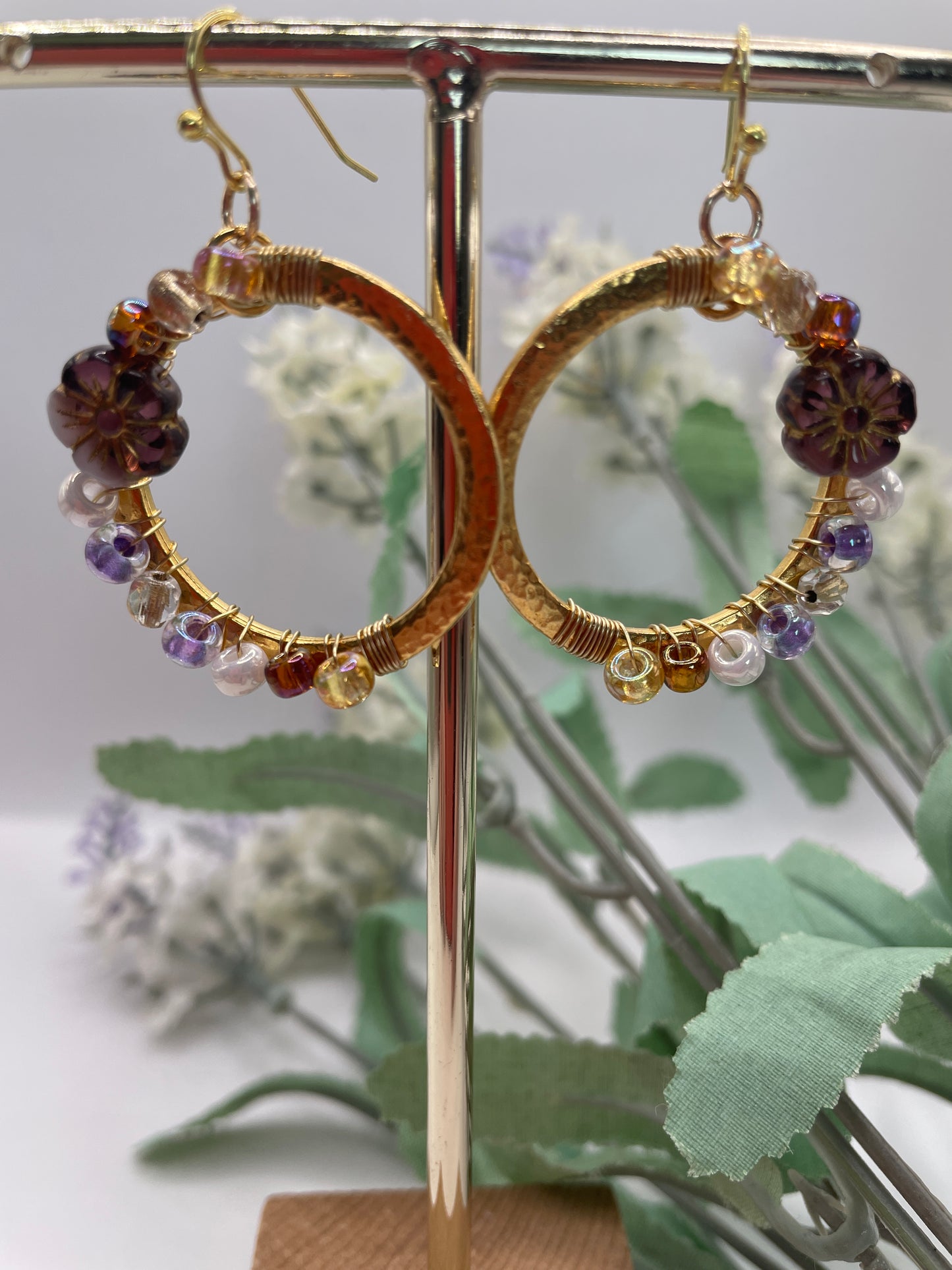 Hammer tone Hibiscus Wreath