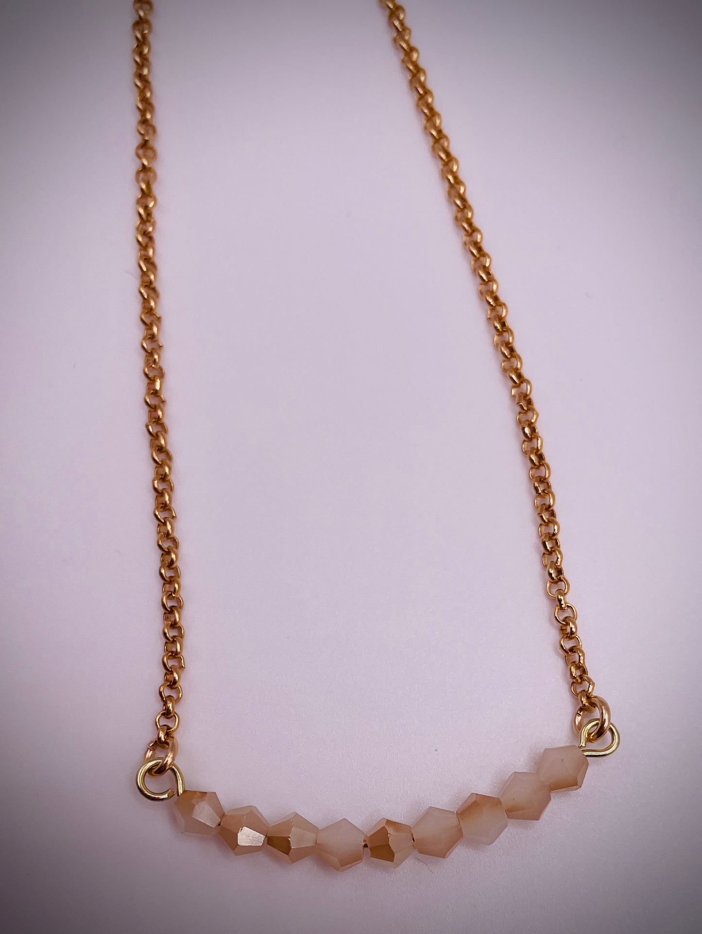 Ivory Champagne Choker