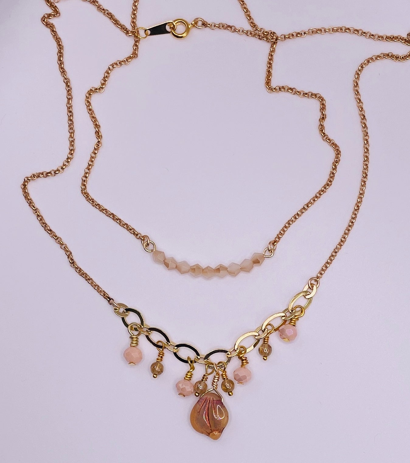 Ivory Champagne Choker