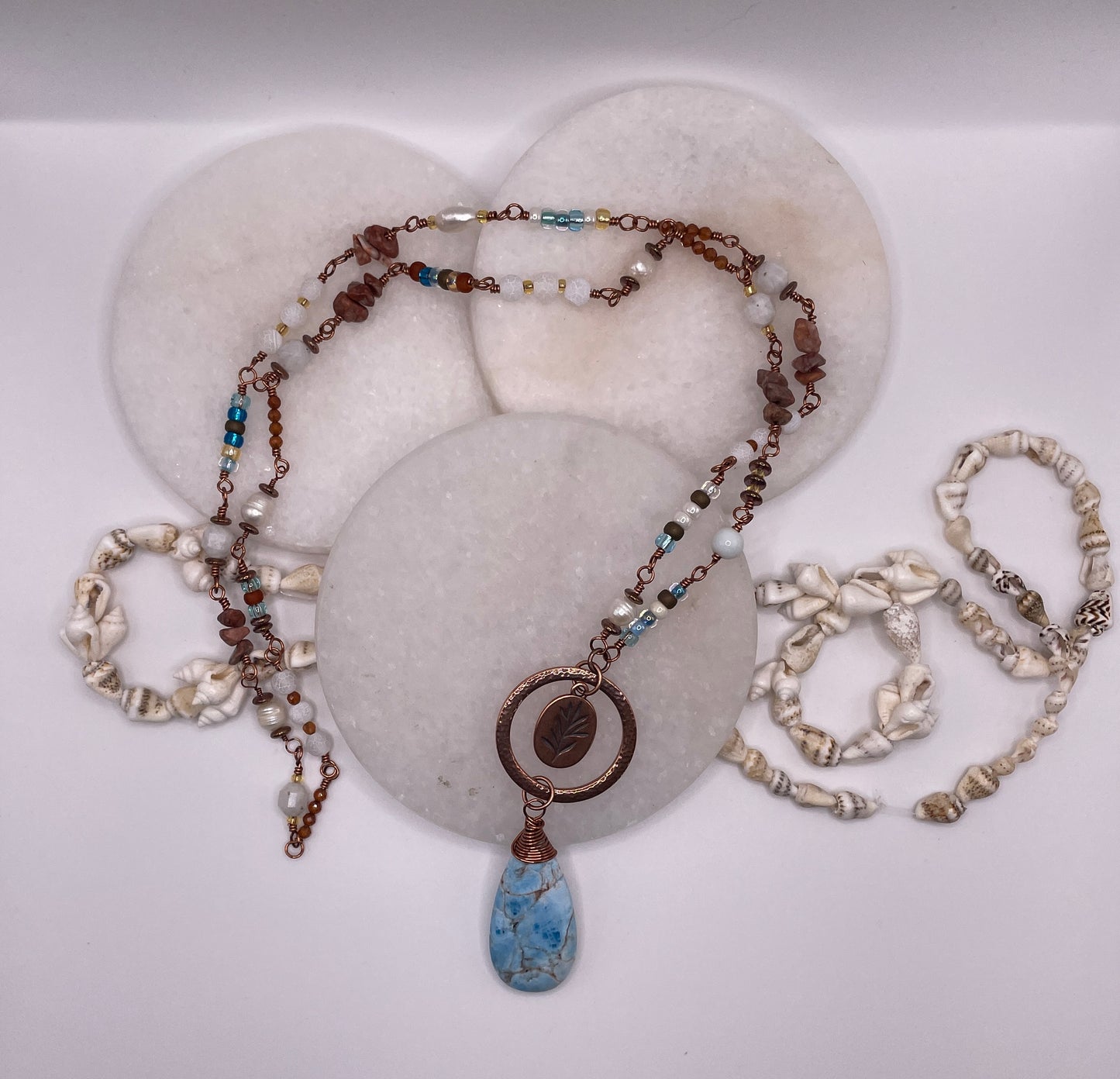 Apatite Teardrop Pendant