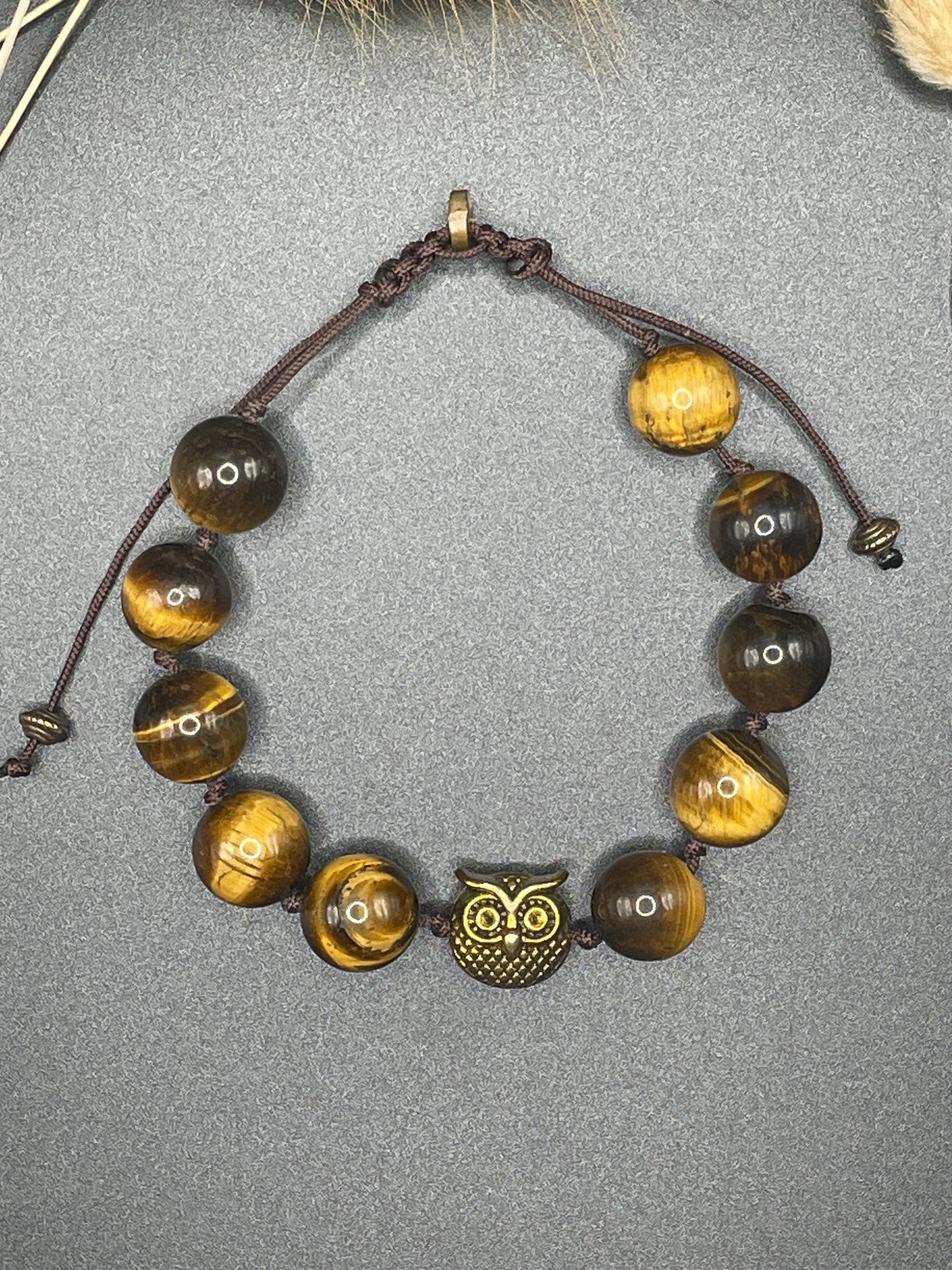 Tiger Eye & The Owl Bracelet