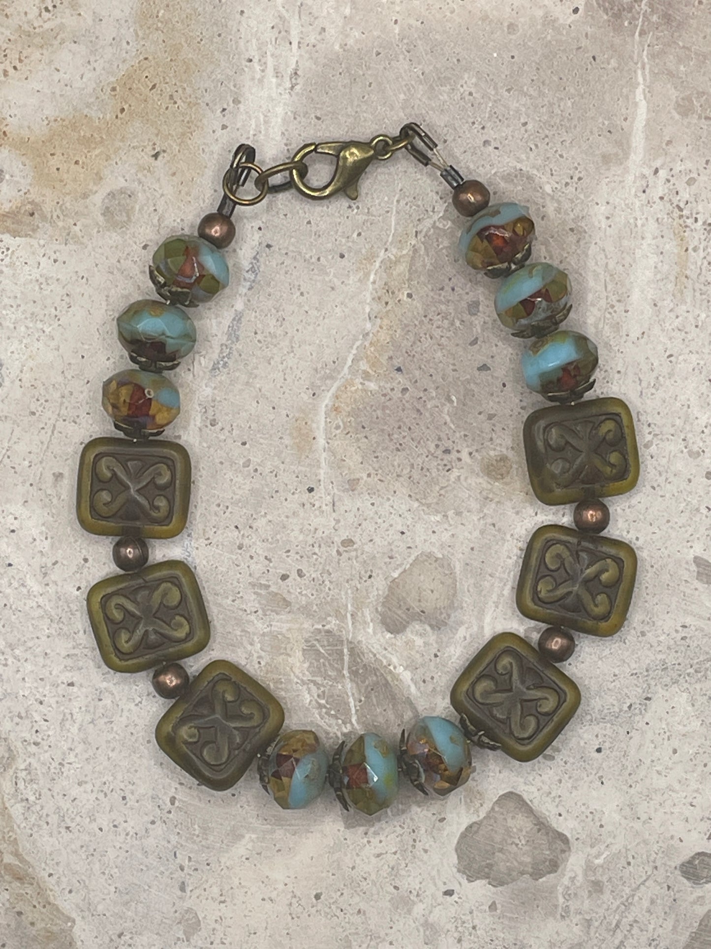 Ornate Rectangle Bracelet