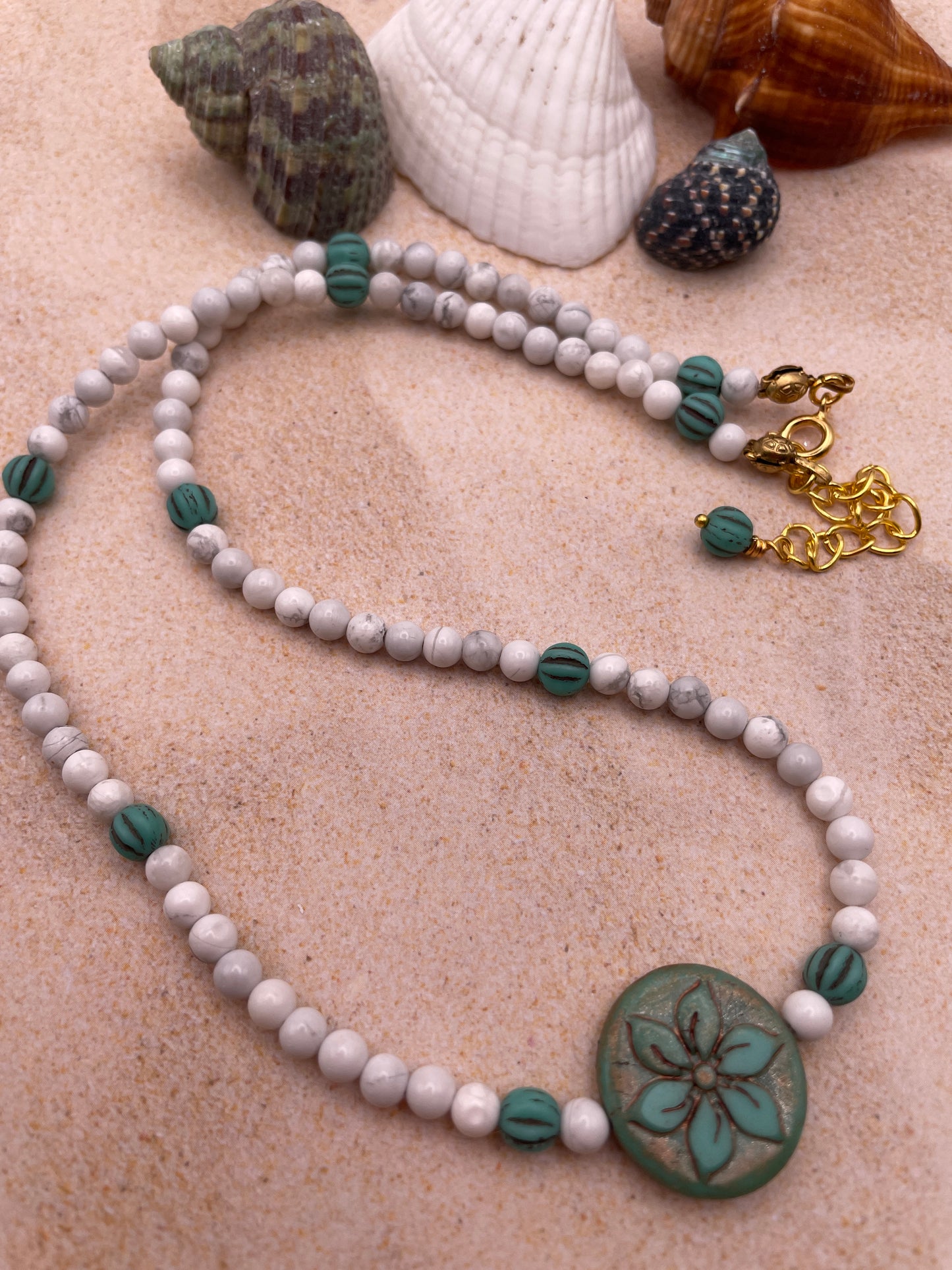 Tropical Flower Necklace