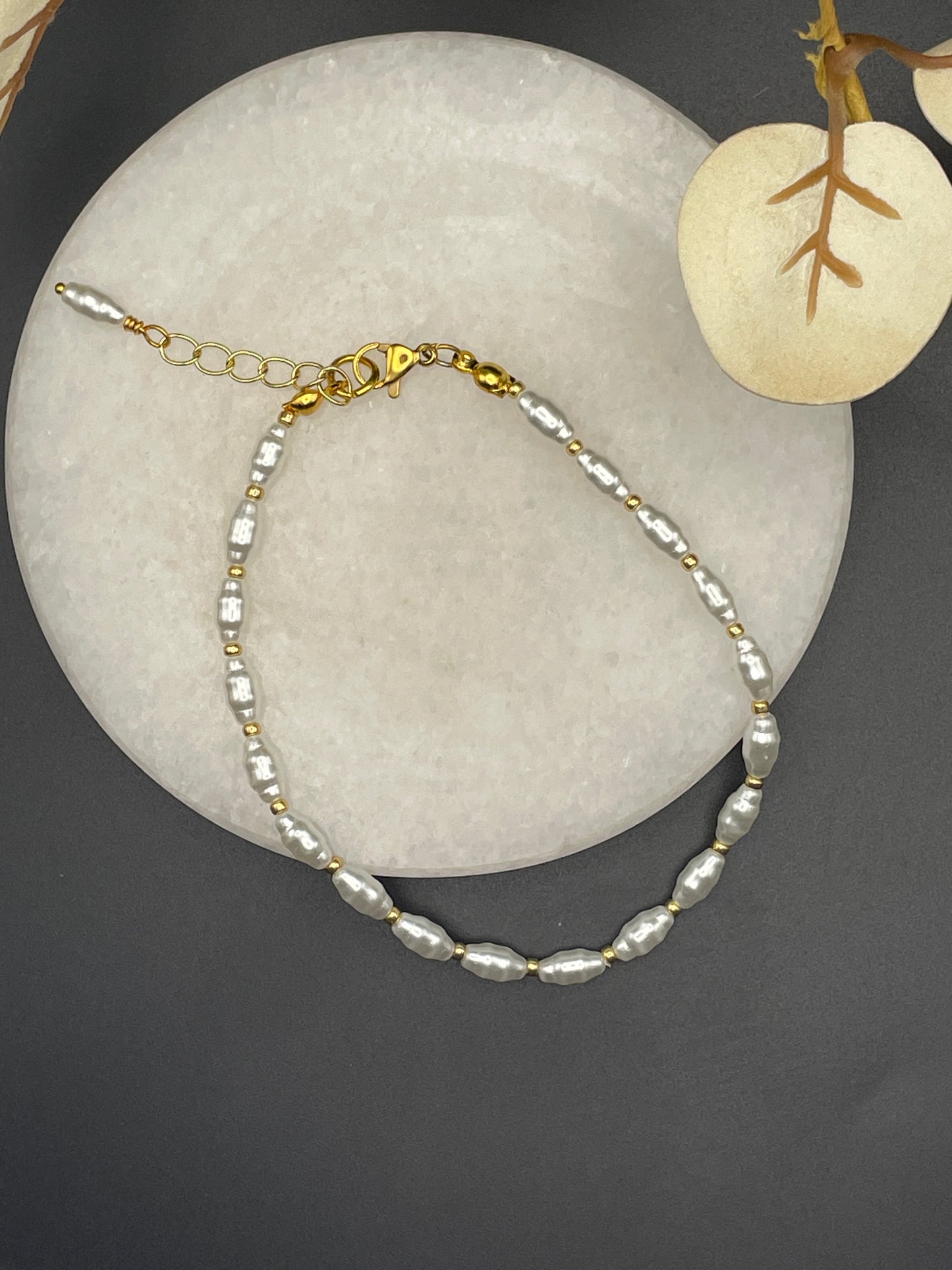 Rice Pearl Bracelet