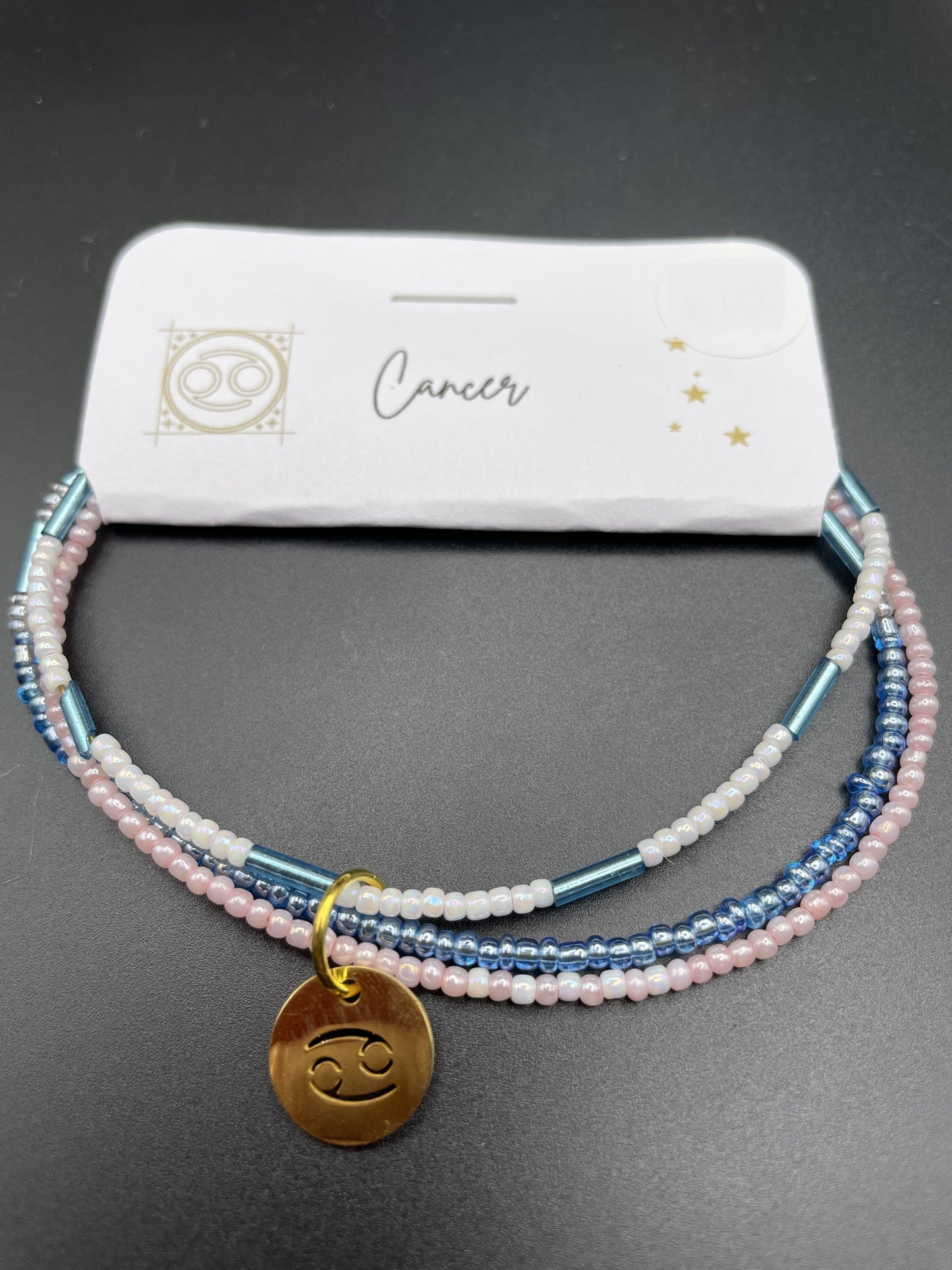 Zodiac 3-strand bracelet
