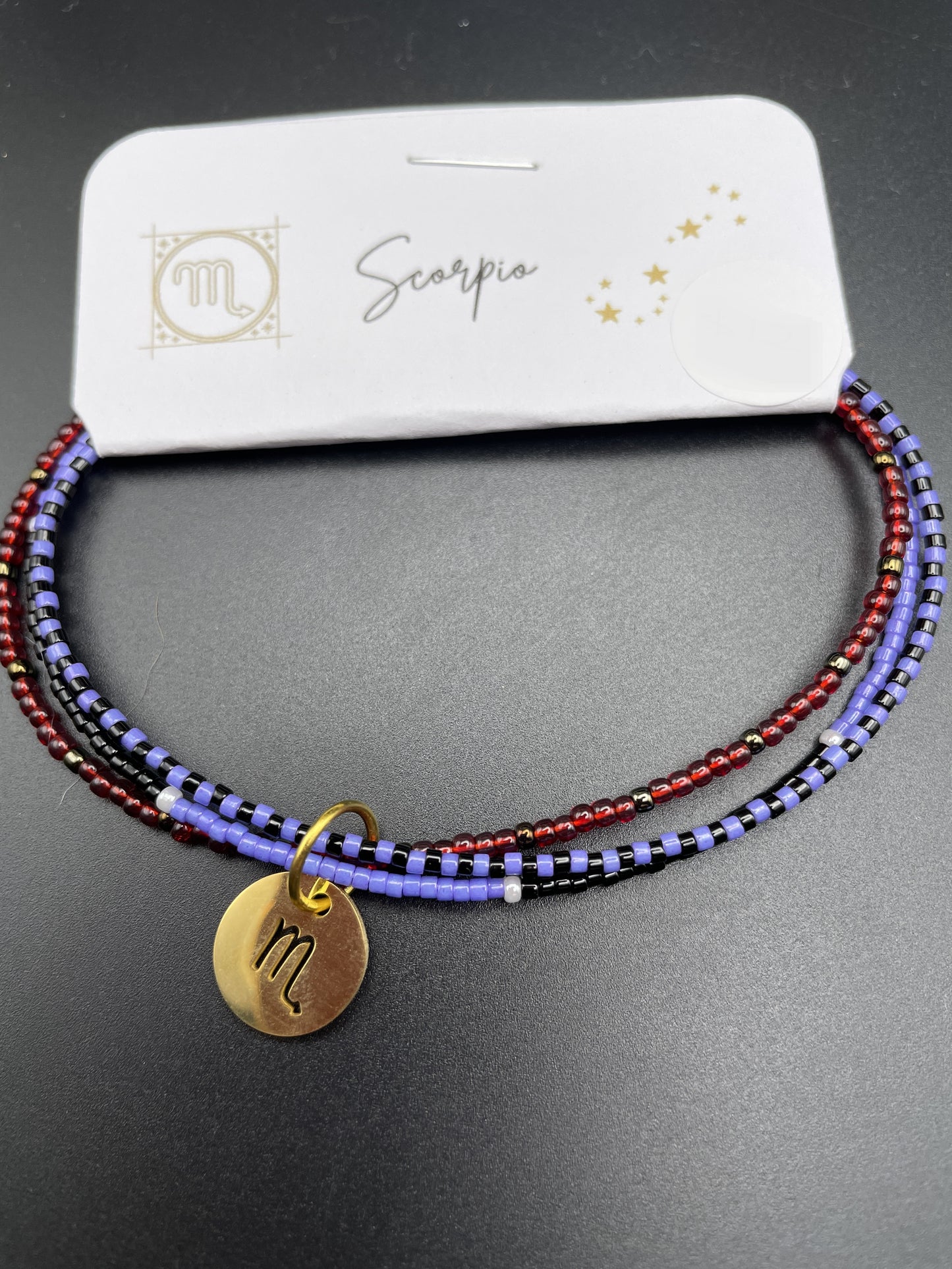 Zodiac 3-strand bracelet