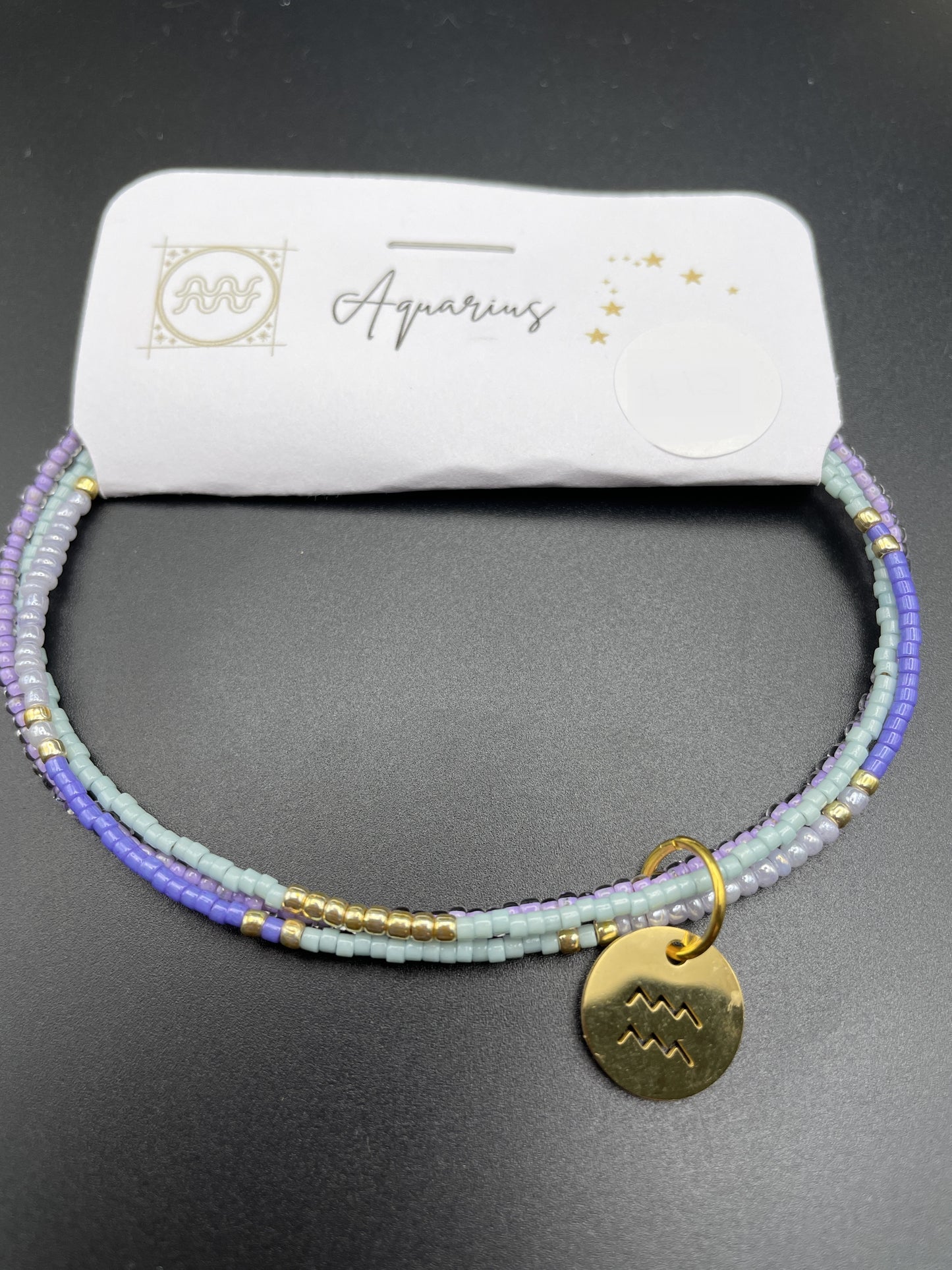 Zodiac 3-strand bracelet