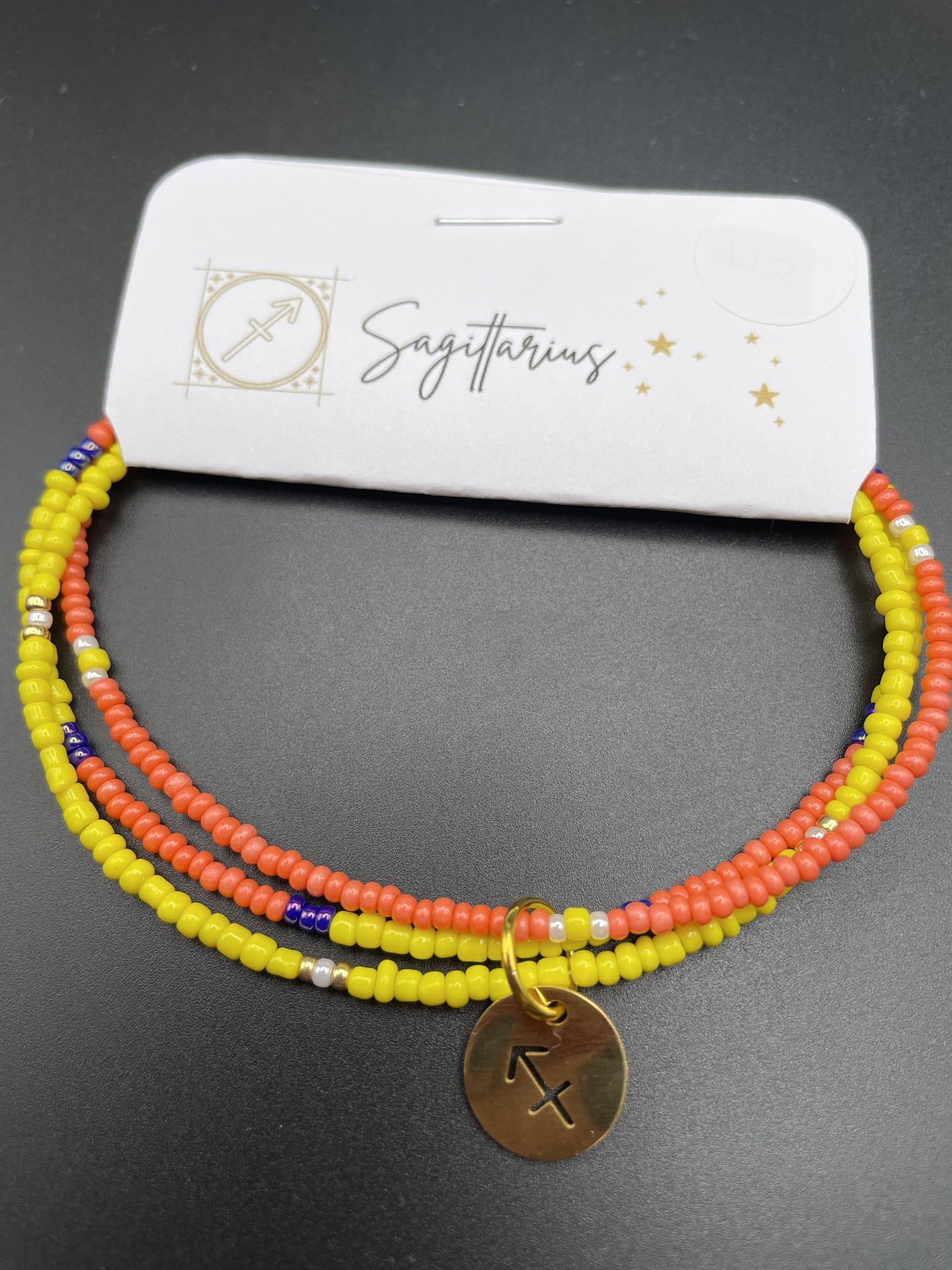 Zodiac 3-strand bracelet
