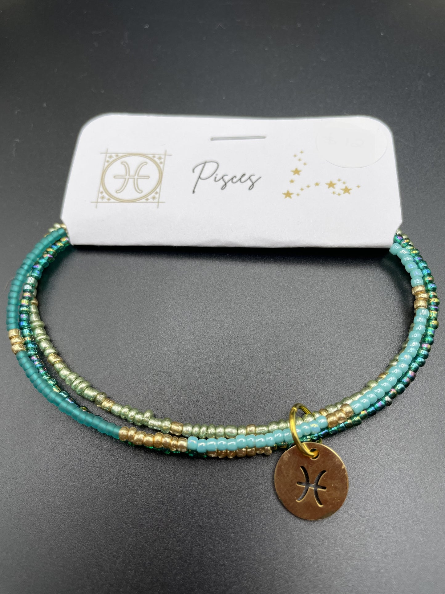 Zodiac 3-strand bracelet