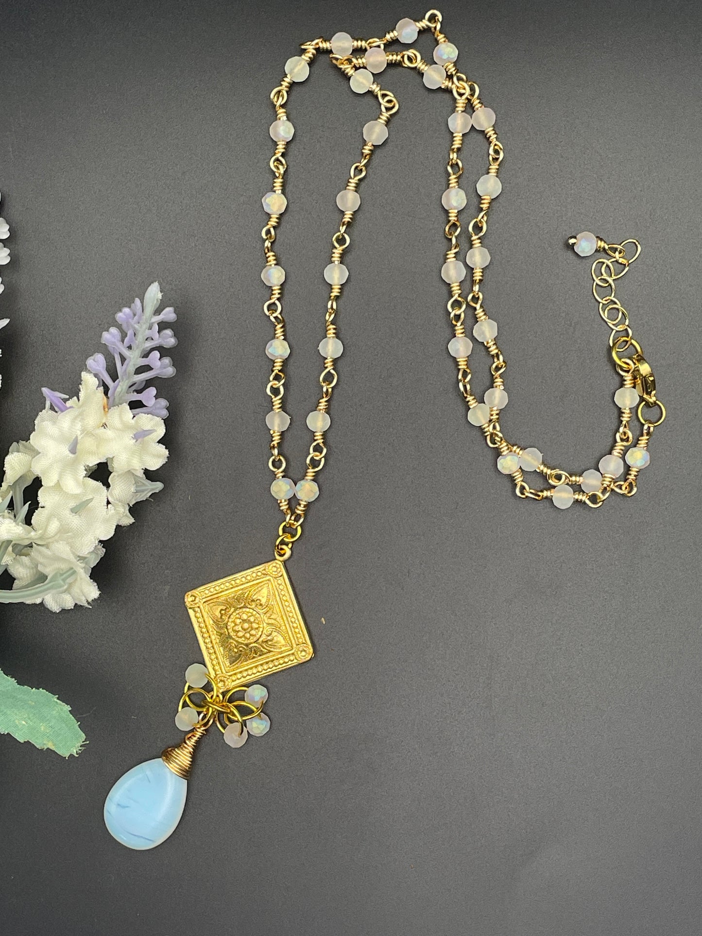 Diamond Chandelier Necklace