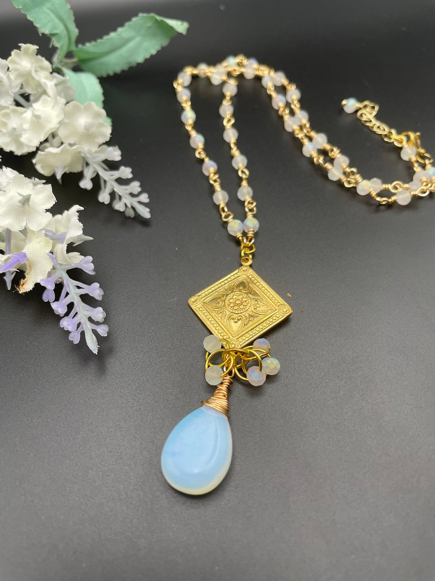 Diamond Chandelier Necklace