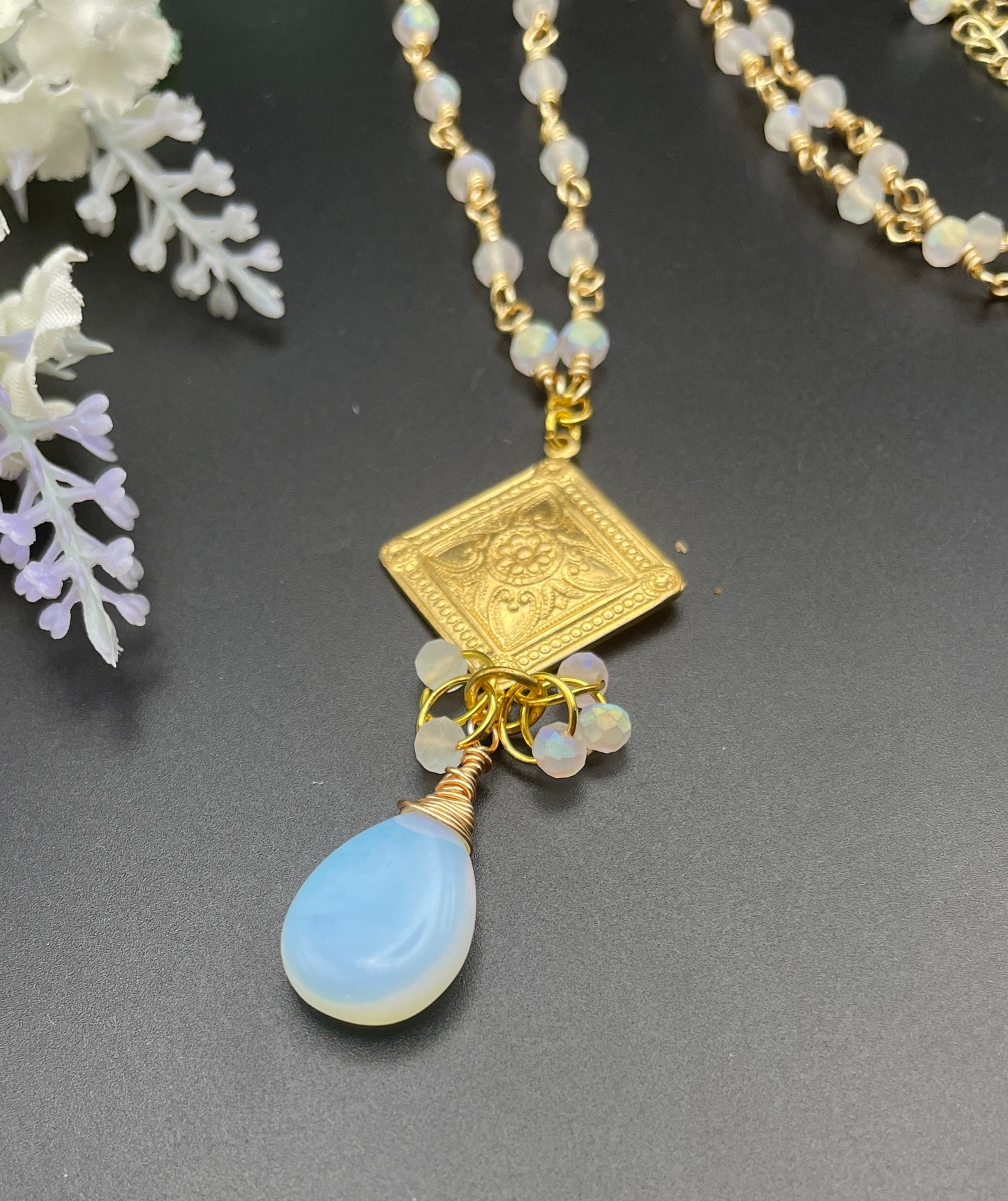 Diamond Chandelier Necklace