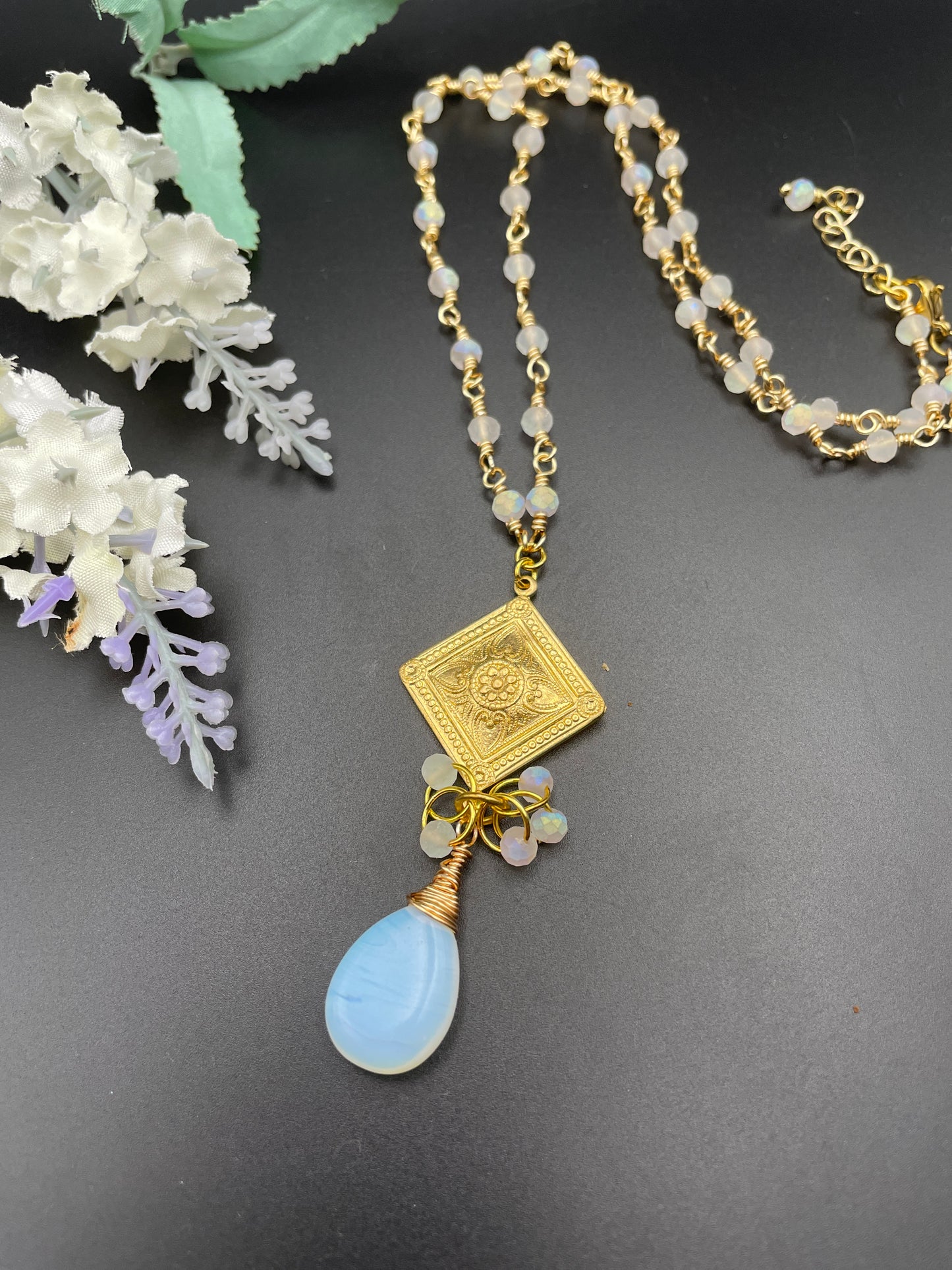 Diamond Chandelier Necklace