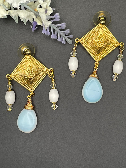 Diamond Chandelier Earrings