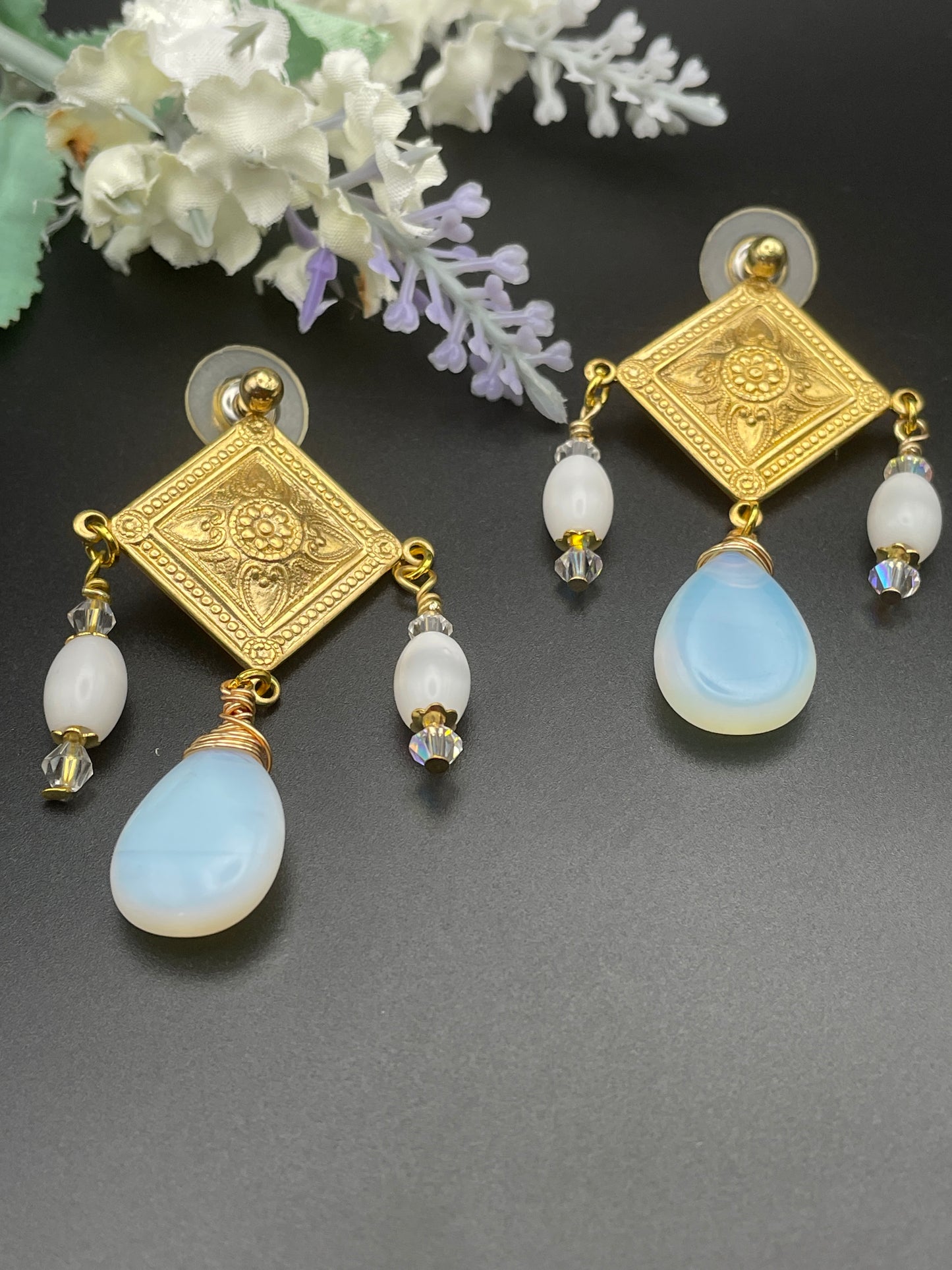 Diamond Chandelier Earrings