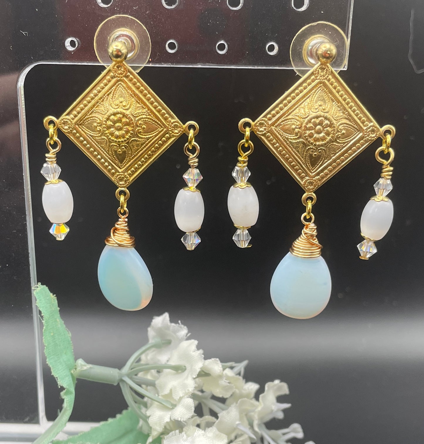 Diamond Chandelier Earrings